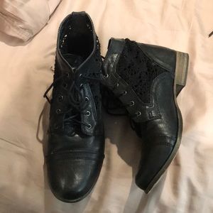 Crochet style Booties